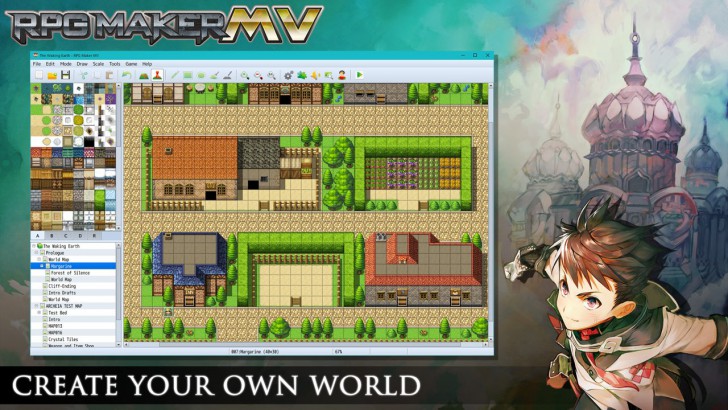 โปรแกรมสร้างเกมอาร์พีจี RPG MAKER MV - Perpetual License