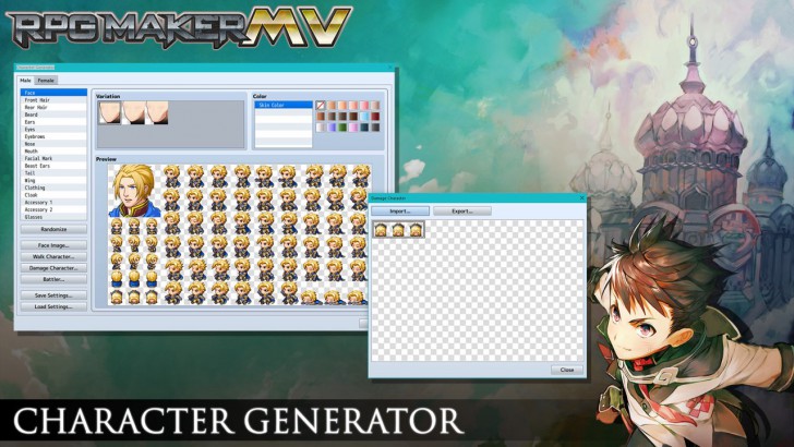 โปรแกรมสร้างเกมอาร์พีจี RPG MAKER MV - Perpetual License