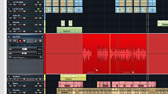 โปรแกรมตัดต่อเสียง มิกซ์เสียง รุ่นโปร Samplitude Pro X8