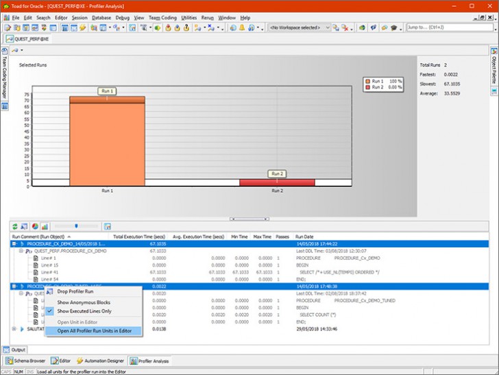 โปรแกรมจัดการฐานข้อมูล Toad for Oracle - Perpetual License