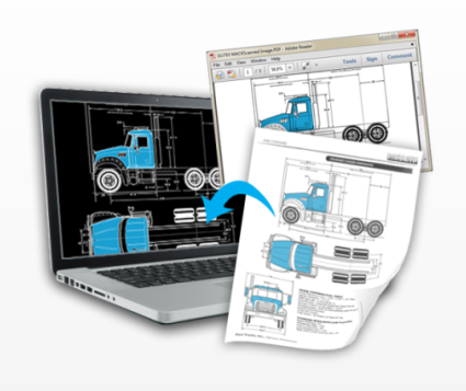 โปรแกรมแปลงไฟล์เอกสาร เป็นไฟล์เขียนแบบ AutoDWG PDF to DWG Converter Pro