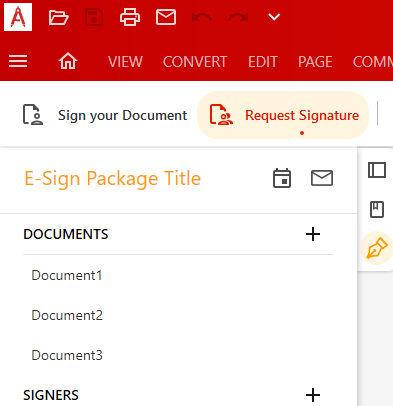 โปรแกรมปลั๊กอิน ลายเซ็นอิเล็กทรอนิกส์ PDF Architect E-Sign