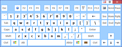 โปรแกรมคีย์บอร์ดเสมือน Comfort On-Screen Keyboard Pro 9 โปรแกรมคีย์บอร์ดเสมือน Comfort On-Screen Keyboard Pro 9