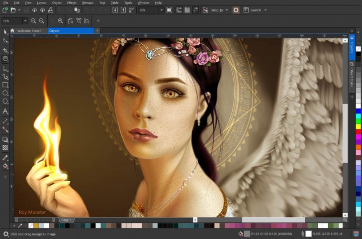 ชุดโปรแกรมกราฟิก รุ่นสูงสุด ลิขสิทธิ์รายปี CorelDRAW Graphics Suite 2025 for Windows - Subscription License ชุดโปรแกรมกราฟิก รุ่นสูงสุด ลิขสิทธิ์รายปี CorelDRAW Graphics Suite 2025 for Windows - Subscription License