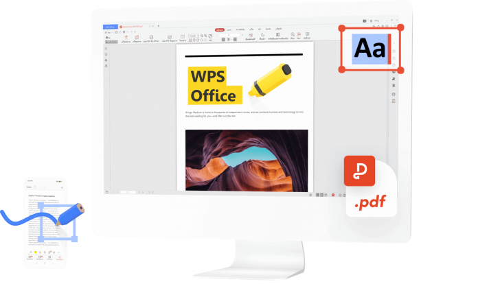 ชุดโปรแกรมเอกสาร รุ่นระดับสูง ราคาถูก WPS Office for Business - Lifetime License