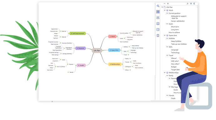 โปรแกรมสร้างแผนที่ความคิด Wondershare EdrawMind 11