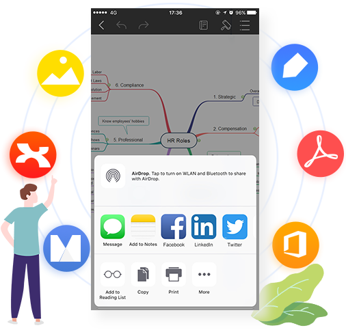 โปรแกรมสร้างแผนที่ความคิด Wondershare EdrawMind 11