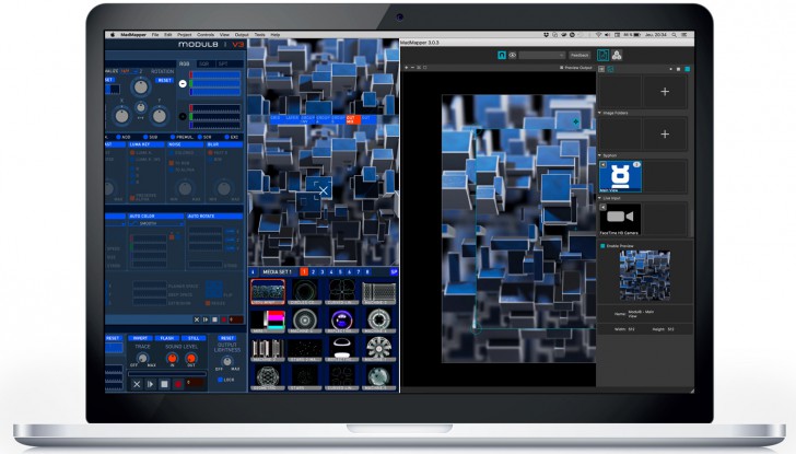 โปรแกรมสร้างเอฟเฟคภาพ แสง สี สำหรับเวทีการแสดง Modul8