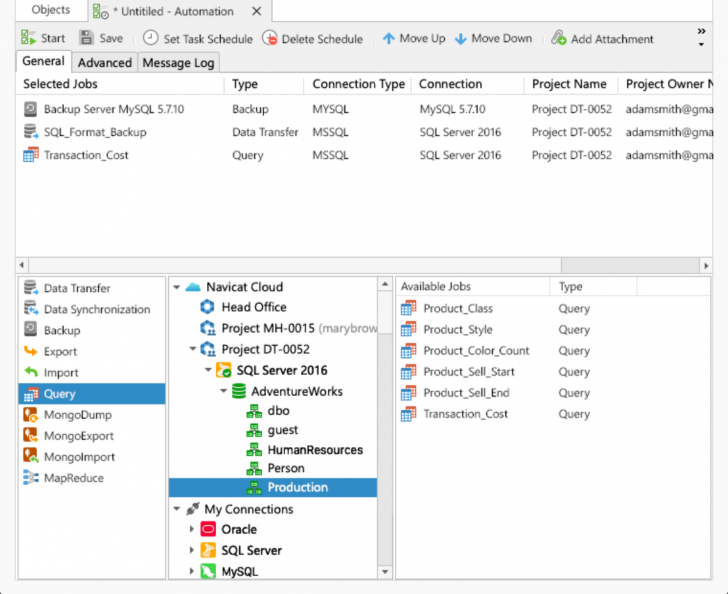 โปรแกรมจัดการฐานข้อมูล รุ่นพรีเมียม Navicat Premium 17 - Perpetual License