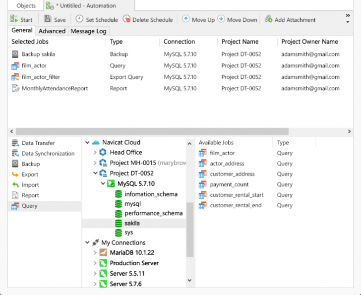 โปรแกรมจัดการฐานข้อมูล Navicat 17 for MySQL - Perpetual License