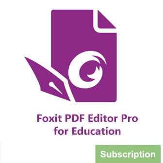 ชุดโปรแกรมจัดการเอกสาร PDF และเซ็นเอกสารดิจิทัล สำหรับสถานศึกษา Foxit PDF Sign Bundle for Education ชุดโปรแกรมจัดการเอกสาร PDF และเซ็นเอกสารดิจิทัล สำหรับสถานศึกษา Foxit PDF Sign Bundle for Education