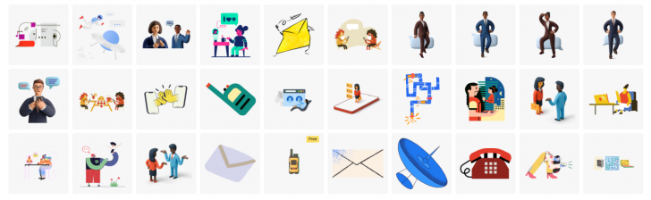 สต๊อกภาพวาดประกอบคุณภาพสูง Icons8 Illustrations