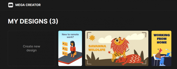 โปรแกรมออกแบบกราฟิกออนไลน์ พร้อมสต๊อกวัตถุดิบ Icons8 Mega Creator