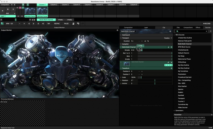 โปรแกรมสร้างโมชันกราฟิก สำหรับเวทีการแสดง รุ่นสถานศึกษา Resolume Wire Educational
