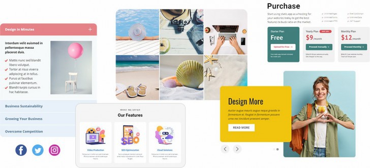 โปรแกรมทำเว็บ รุ่นโปร ซื้อขาด Nicepage Pro - Lifetime License