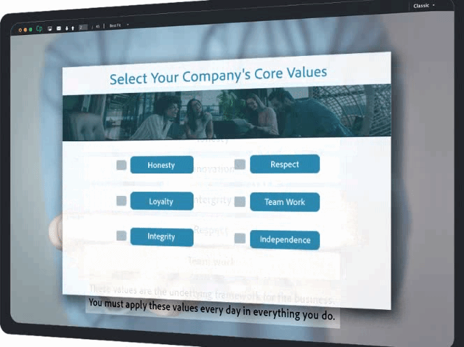 โปรแกรมสร้างสื่อการสอนระดับมืออาชีพ Adobe Captivate for Teams Corporate