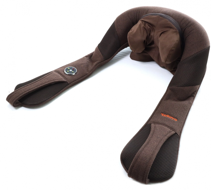 เครื่องนวดคอ บ่า ไหล่ไฟฟ้า TOKUYO TH-519 Brown Neck and Shoulder Massager