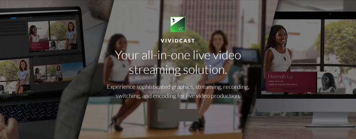 โปรแกรมถ่ายทอดสด ทำไลฟ์สด สตรีมสด NewBlue VividCast