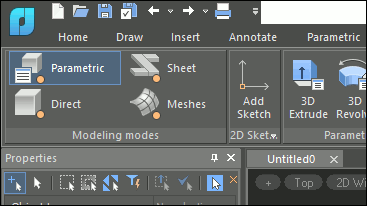 โปรแกรมออกแบบวิศวกรรม CAD สามมิติ ราคาถูก nanoCAD Pro