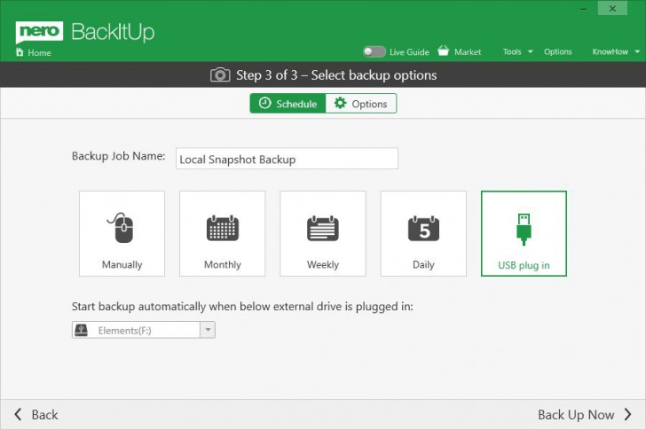 โปรแกรมสำรองข้อมูล Nero BackItUp 2025
