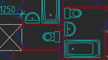 โปรแกรมเขียนแบบแปลนอาคาร CAD ราคาถูก nanoCAD Construction