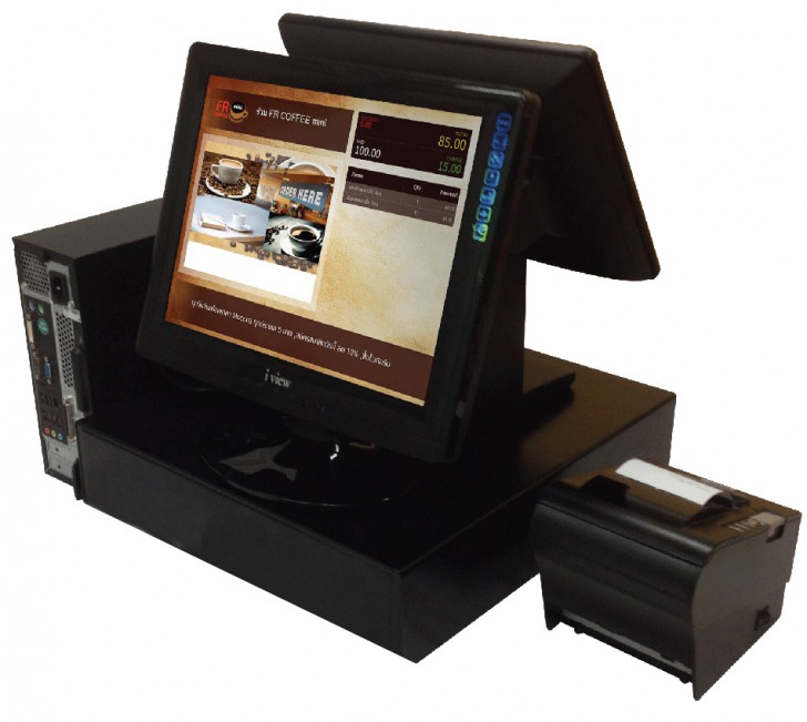 โปรแกรมร้านกาแฟ ร้านเบเกอรี่ ร้านขายขนม เครื่องดื่ม FR Coffee Mini