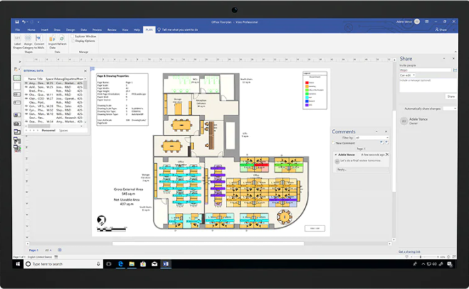 โปรแกรมออกแบบไดอะแกรมสำหรับธุรกิจ รุ่นมาตรฐาน Microsoft Visio Standard 2021 โปรแกรมออกแบบไดอะแกรมสำหรับธุรกิจ รุ่นมาตรฐาน Microsoft Visio Standard 2021