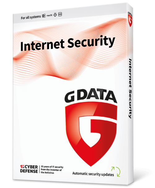โปรแกรมแอนตี้ไวรัส ป้องกันภัยออนไลน์ G Data Internet Security