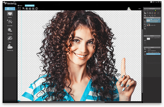 โปรแกรมแต่งรูป ตัดต่อรูปภาพ CutOut 9 โปรแกรมแต่งรูป ตัดต่อรูปภาพ CutOut 9