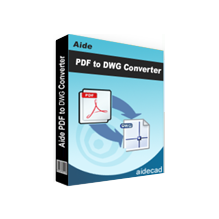 โปรแกรมแปลงไฟล์เอกสาร เป็นเขียนแบบ Aide PDF to DWG Converter