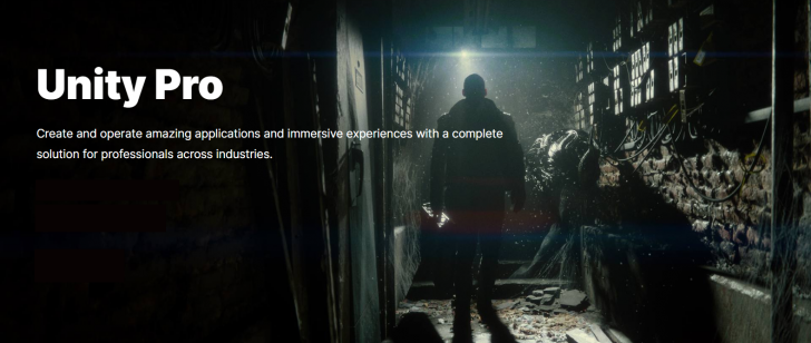 โปรแกรมเขียนเกม โปรแกรมสร้างเกม Unity Pro