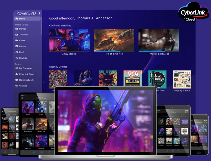 โปรแกรมดูหนัง เล่นสื่อบันเทิง ยอดนิยม รุ่นระดับสูง CyberLink PowerDVD 23 Ultra