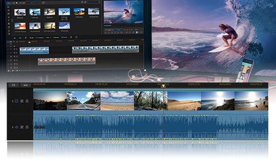 โปรแกรมตัดต่อวิดีโอ รุ่นระดับสูง ลิขสิทธิ์รายปี CyberLink PowerDirector 365