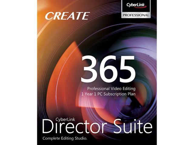 รวมชุด 4 โปรแกรมสร้างสรรค์ CyberLink Director Suite 365