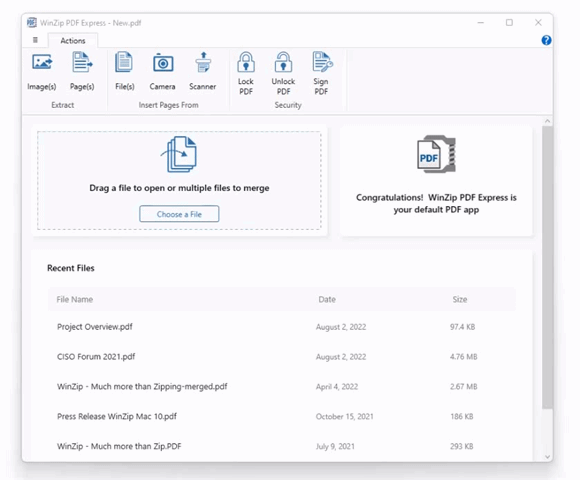 โปรแกรมบีบอัดไฟล์ WinZip 28