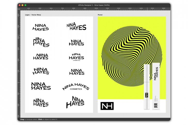 โปรแกรมวาดรูปเวกเตอร์ Affinity Designer 2 for Windows