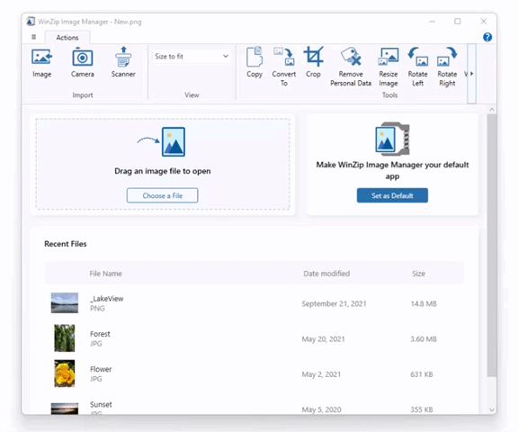 โปรแกรมบีบอัดไฟล์ รุ่นองค์กร WinZip 28 Enterprise