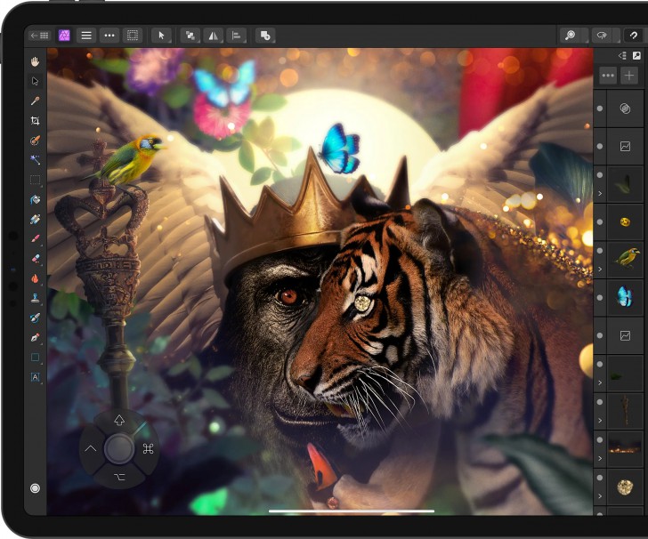 แอปพลิเคชัน iPad สำหรับแต่งรูป จัดการ RAW ไฟล์ Affinity Photo 2 for iPad