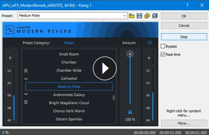 โปรแกรมตัดต่อเสียง บันทึกเสียง รุ่นเริ่มต้น Sound Forge Audio Studio 17