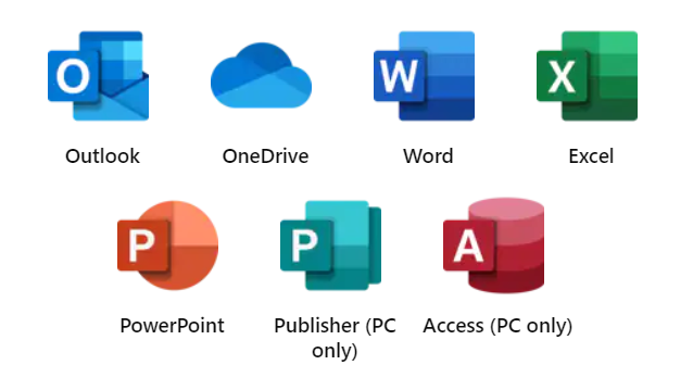ชุดโปรแกรมจัดการสํานักงาน ที่มีลิขสิทธิ์ถูกต้องตามกฎหมาย สำหรับองค์กรธุรกิจขนาดกลาง Microsoft 365 Apps For Business