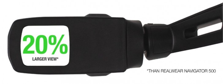 แว่นตาอัจฉริยะ จอภาพขนาดใหญ่ เพิ่มประสิทธิภาพคนหน้างาน RealWear Navigator 520