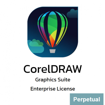 CorelDRAW Graphics Suite 2025 Enterprise License (ชุดโปรแกรมวาดรูปกราฟิก แต่งรูปภาพ รุ่นสูงสุด สำหรับมืออาชีพ และธุรกิจทุกระดับ ลิขสิทธิ์ซื้อขาด)