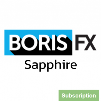 Boris FX Sapphire 2025 - Subscription License (ปลั๊กอินใส่แสงเอฟเฟกต์สวย ๆ ลงในวิดีโอ UltraGlow และ UltraZap ลิขสิทธิ์จ่ายรายปี สำหรับ Adobe, Avid และ OFX)
