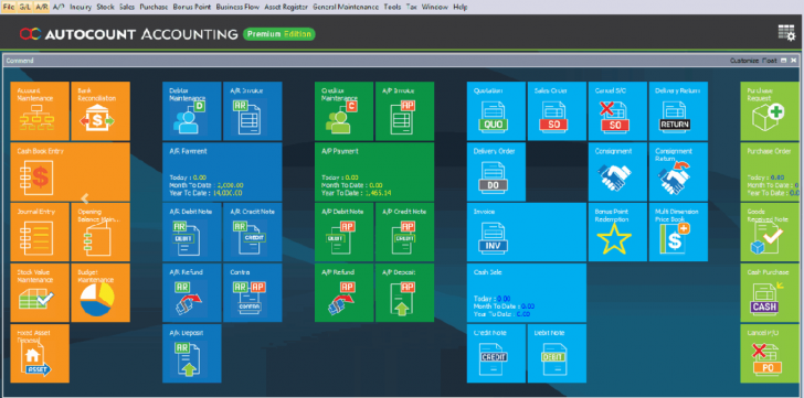โปรแกรมบัญชีสำหรับธุรกิจ รุ่นสำหรับสำนักงานบัญชี AutoCount Accounting System - Accountant Edition โปรแกรมบัญชีสำหรับธุรกิจ รุ่นสำหรับสำนักงานบัญชี AutoCount Accounting System - Accountant Edition