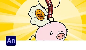 โปรแกรมสร้างการ์ตูนแอนิเมชัน สำหรับเกม เว็บไซต์ แบนเนอร์โฆษณา รุ่นโปร Adobe Animate Pro for Teams Corporate