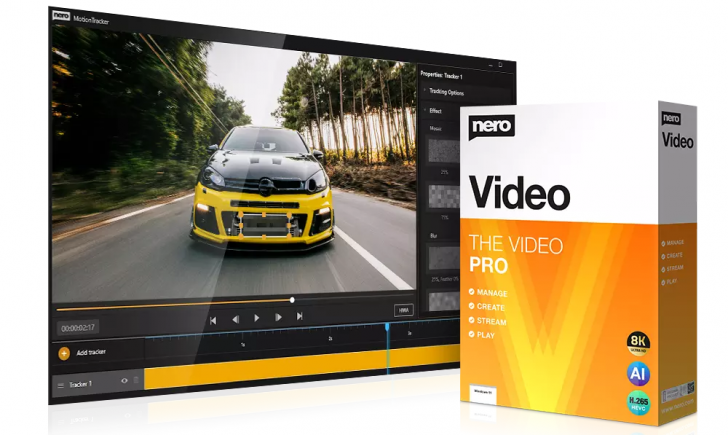 โปรแกรมตัดต่อวิดีโอ Nero Video 2025