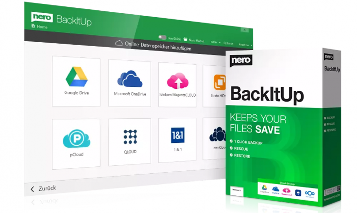 โปรแกรมสำรองข้อมูล Nero BackItUp 2025