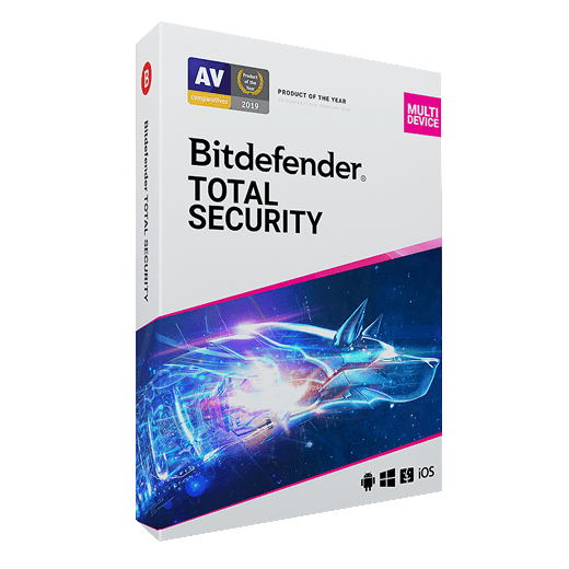 โปรแกรมแอนตี้ไวรัส รุ่นระดับสูง Bitdefender Total Security