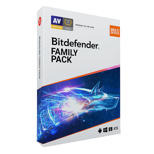 โปรแกรมแอนตี้ไวรัส รุ่นครอบครัว Bitdefender Family Pack