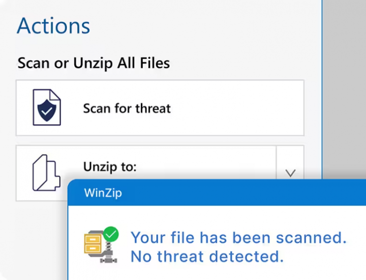 โปรแกรมบีบอัดไฟล์ WinZip 28